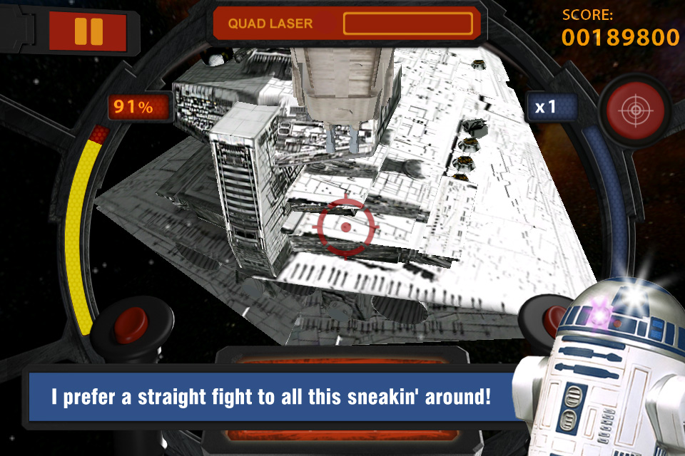 Screenshot Star Wars Arcade: Falcon Gunner Review Screenshot Star Wars Arcade: Falcon Gunner Review